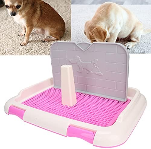Jeanoko Small Puppy Puppy Tonete Indoor Treinando Treinamento de Tonel Banheiro Plástico Cato Potty Dog Agenerado Urinação Bandeja