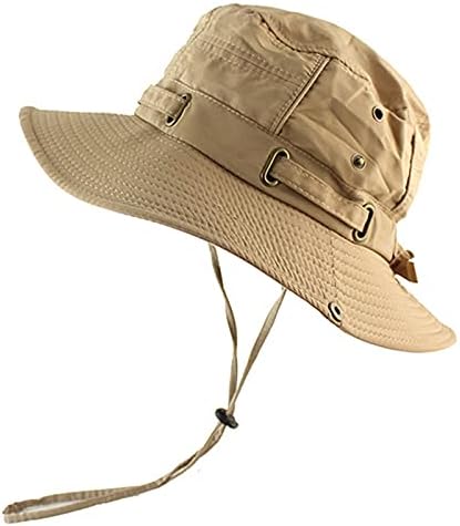 Xwws verão atirador tático boonie chapéu de chapéu de caçamba plana de candidato de balde de caçamba de cafetão do exército caçam peixe-sol chapéu leve