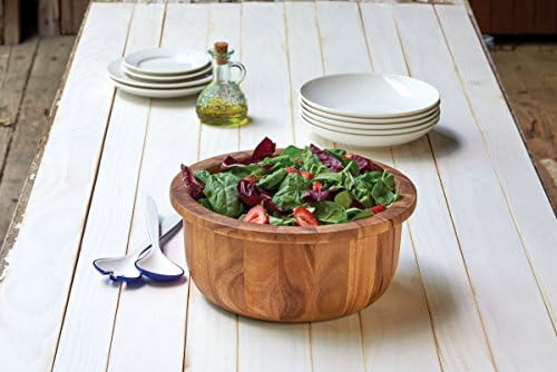 Salada gourmet de Ironwood com lábio, madeira acacia