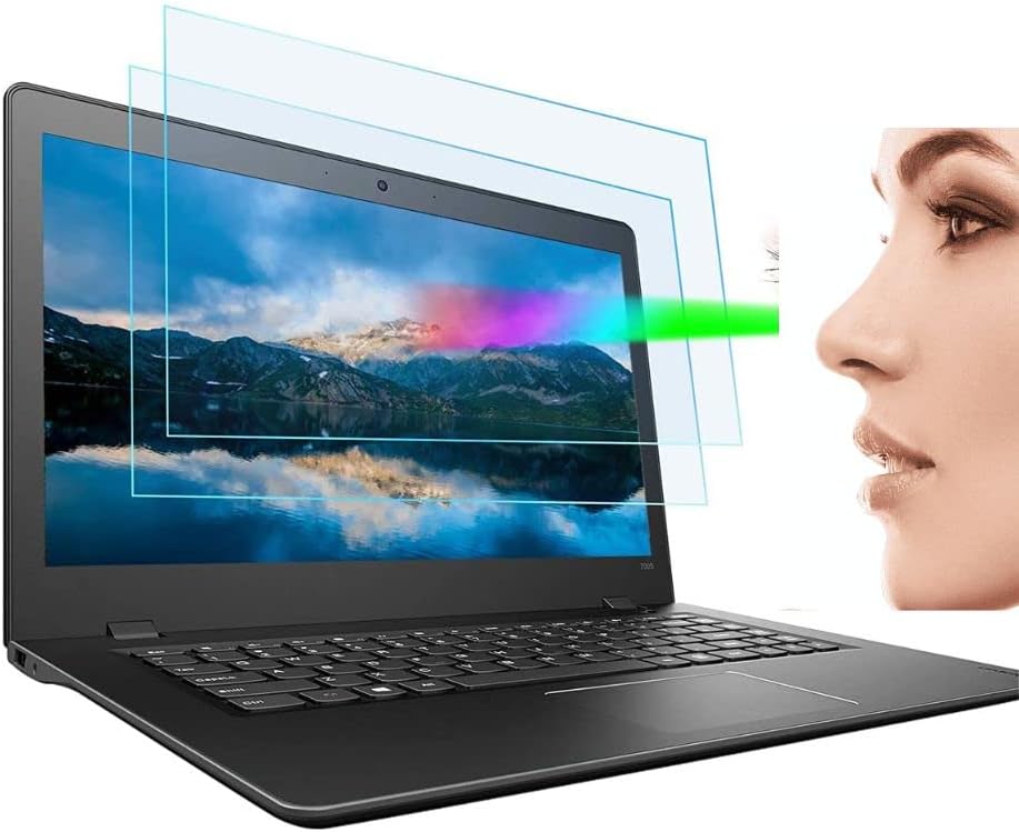 Pacote de laptop fosco Chambu 2 Protetor de tela para a tela ASUS 14 '' 8200Y 1,3GHz LP 12 Anti-Glare/Anti Blue Protector