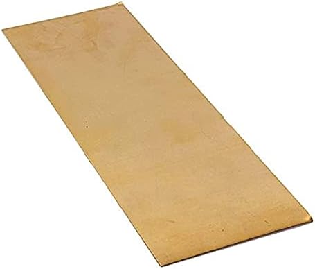 Placa de latão de kekeyang folha de cobre pura folha de latão metais de percisão matérias -primas 3x200x200mm placa de