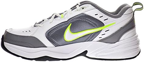 Nike Air Monarch Sapatos masculinos Branco/Cool Cinza/Volt 415445-100