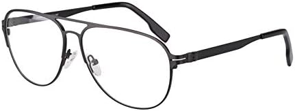 Óculos de leitura fotoqurômica bifocais leitor Óculos de cor de cor de lentes de lentes +2.0 estrutura de metal preto de força