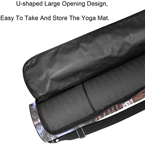 Ratgdn Yoga Mat Bag, Bolsa de transporte de ioga de galo de galo de casas
