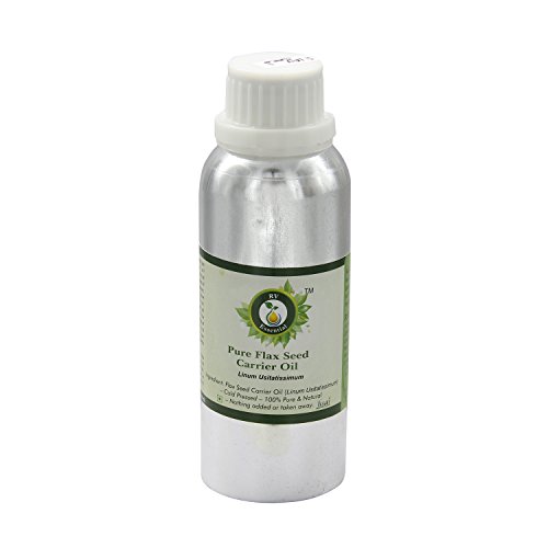 R V Essential Pure Flax Seed Transporty Oil 630ml - Linum usitatissimum