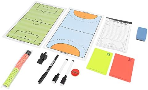 Dealpeak Football Tactics Plate Set Tactics Board Kit com Livro de registros de caneta para o quadro de tênis de mesa de basquete