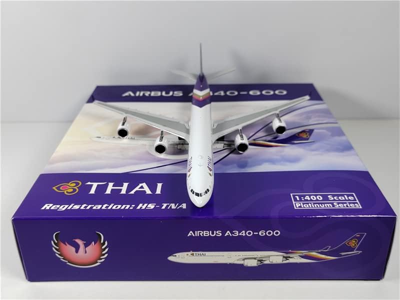 Phoenix Thai para Airbus A340-600 HS-TNA 1: 400 Aeronaves Diecast Modelo pré-construído