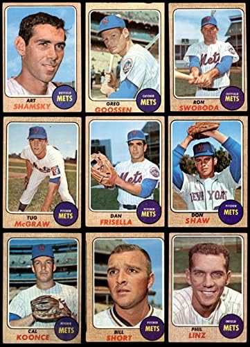 1968 Topps New York Mets Team Set New York Mets GD+ Mets