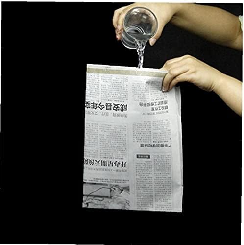 Froiny Drink Water Newspaper Close Up Newspapers Hidden Water Magic Tricks Aderenos Funny Novelty Halloween Party Classic Gag Toys
