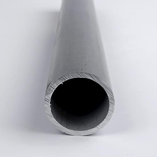6061 Tubos redondos sem costura de alumínio, temperatura T6, ASTM B210, 3-1/2 Diâmetro externo, 3 de diâmetro interno,