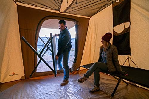 TETON Sports Mesa Canvas Tent; Percebida à prova d'água; O abrigo certo para o seu acampamento base