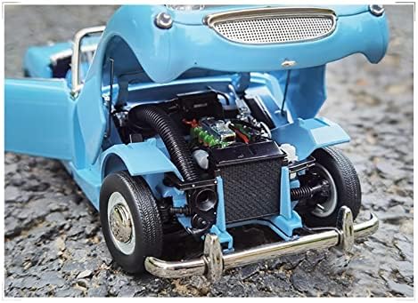 Tuoxiang Scale Modelo 1:18 Para Austin Healey Ligolate Modelo de carro fundador de carro Ornamentos de carro para carros