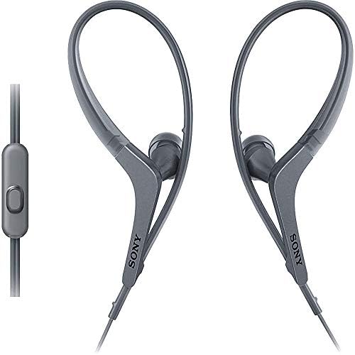 Sony MDR -AS410AP/B - Esporte - Earónos com microfone - Montagem Over -the -Ear