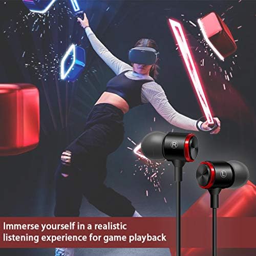 Os fones de ouvido no ouvido para meta missão pro | Fones de ouvido HIFI para Quest Pro VR Virtual Reality Gaming Headset Cabo de comprimento personalizado