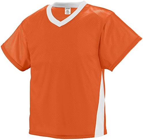 Augusta Sportswear Boys 'Small 9726, laranja/branco