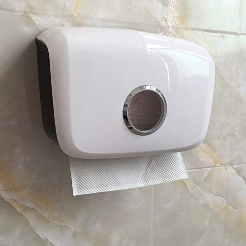 LLly banheiro cozinha caixas de lenço de lenço de lenços de papel cromo banhado portador de papel higiênico caixa de papel removível suporte de tecido