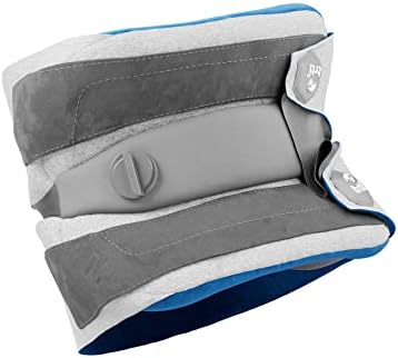travesseiro TRTL Plus - travesseiro de pescoço ajustável para viagens de avião - travesseiro de viagem com estofamento