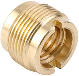 Adaptador de suporte de microfone de plástico PUFGUY 3/8 fêmea a 5/8 parafuso macho para parafuso Adaptador de parafuso de rosca-10