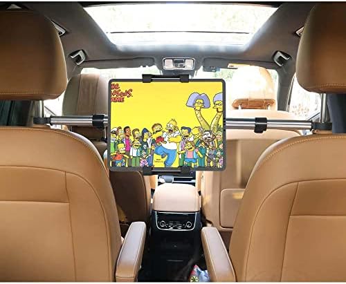 Montagem do tablet Woleyi Car, suporte para apoio de cabeça por 4,7-12.9 no smartphone iPad, banco de trás entre o tablet Stand para iPad Pro Air Mini, Samsung Tab, Fire HD, itens essenciais de viagem longa para crianças