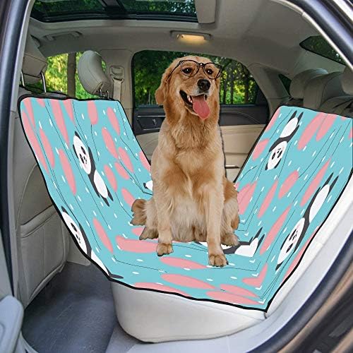 Enevotx Tampa de assento de cachorro ENEVOTX Aperto de animal desenho de impressão romântica de impressão romântica Capas de assento