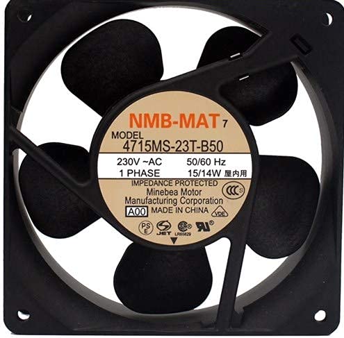 4715ms-23T-B50 230V 120mm Fan 230V 15/14W de resfriamento