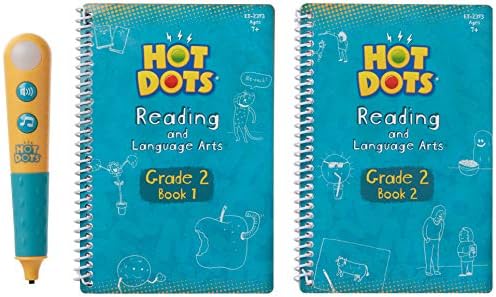 Insights educacionais Dots quentes Let's Master Grade 1 Leitura com Pen Talking & Hot Dots Let's Master Grade 2 Reading
