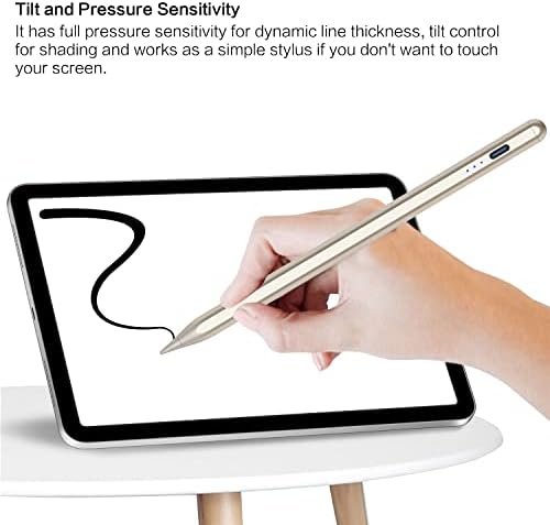 Caneta estilíssima para iPad, Apple Pencil 2ª geração para iPad Pro 11/12,9 pol. Para iPad 2018-2022, estrela