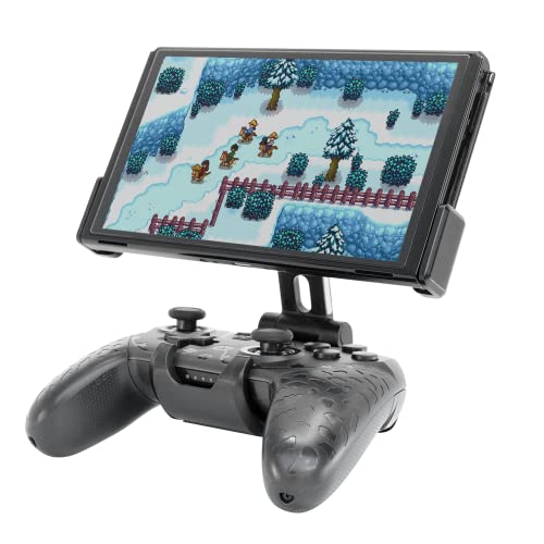 Fixtle S1 Ultra Bundle Gaming Console Monitor e controlador de jogo Compatível com Nintendo Switch, Clipe de suporte de jogo de videogame