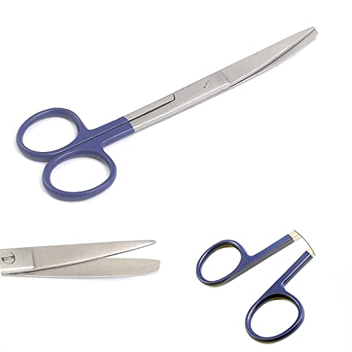 LAJA Importa o operador de tesoura de tesoura Sharp/Blunt Curved 5.5 Planejada de cor de 5,5