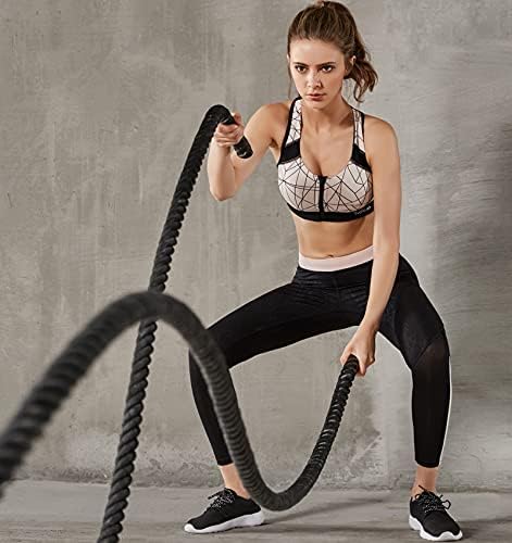 Yvette Women Racerback Sports Bras para exercícios de alto impacto Fitness Firlure Fechless Wirless, plus size