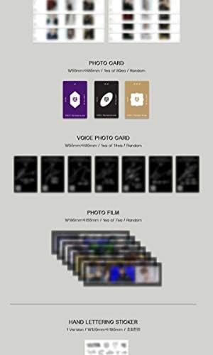 Voice Victon: The Future Is Now 1º Álbum Is Version Black CD+84p Photobook+24p Lyrics Book+1p Bookmark+1p pop-up+1p PhotoCard+1p Voice Card+1p Film+Message PhotoCard Set+Rastreing