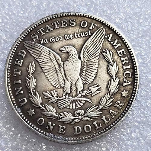 Desafio Coin 1921 Wanderer Silver Plated Coin Morgan Coin Copycollection Gifts Coleção de moedas
