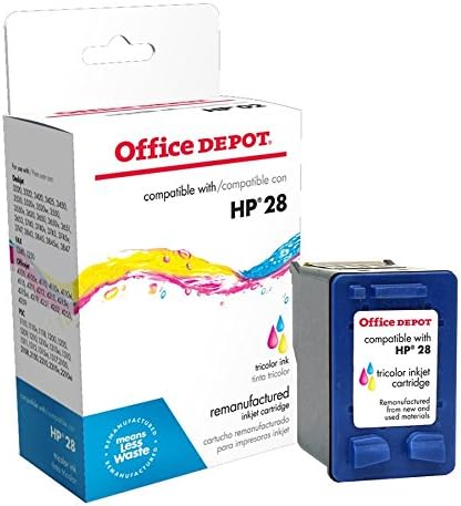 Office Depot 28 Cartucho de tinta tricolor remanufaturada, OD28