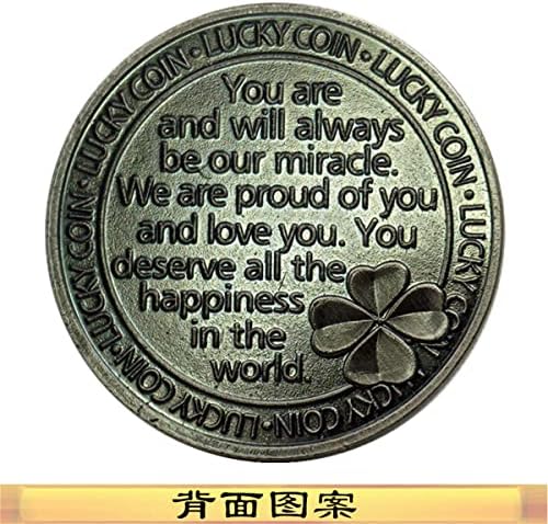 Retro Lucky Coin Desejo Coin Love Rose Comemorativa Coin Safe Ação de Graças Amante Guardião Coin Presente Bênção Coin