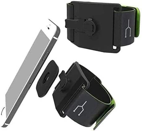 Navitech Black Mobile Telember impermeabilizado Cinturão de cintura - Compatível com Samsung Galaxy Xcover Pro Enterprise Edition