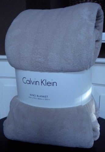 Cobertor de tamanho do rei da Calvin Klein Plush