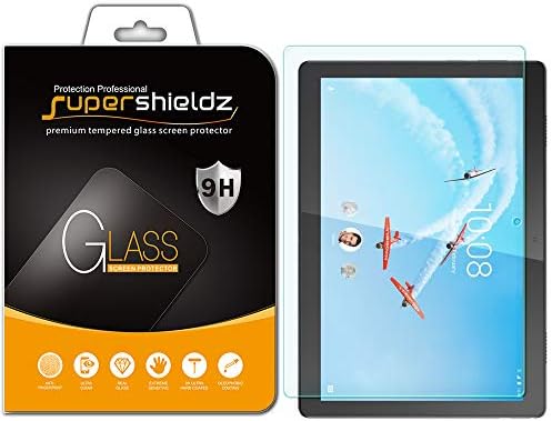 SuperShieldz projetado para o Lenovo Smart Tab M10 10,1 polegadas Protetor de tela de vidro temperado, anti-ratinho,