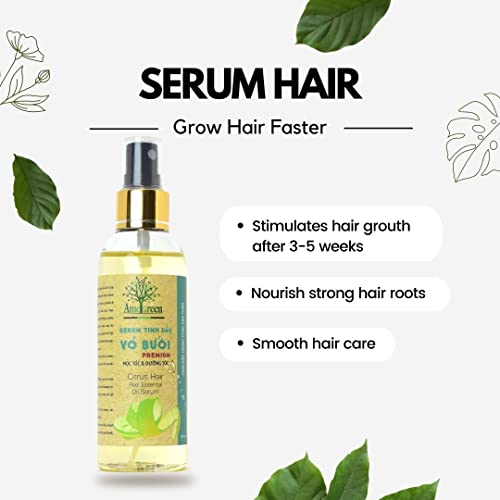 Serum Vo Buoi amegreen - Citrus Hair Peel Essential Oil Serum - Ajuda a cultivar cabelos rapidamente e tratar a perda de cabelo