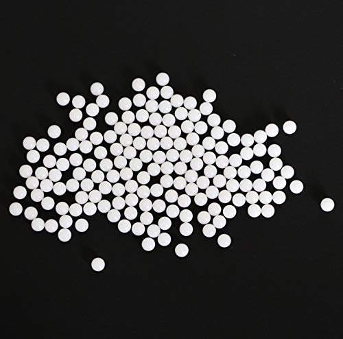 4mm 2000pcs delrin poli -simetileno bolas de plástico sólido