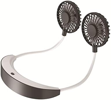 Ventilador do pescoço portátil Fan do pescoço preguiçoso do ventilador pequeno estudante esportivo portátil pendurado pescoço