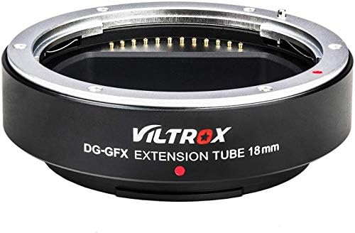 Tubo de extensão da lente macro DG-GFX 18mm ANAÇÃO DE ADAPTADOR DE TUBO AUTOMENTO DE FOCO AUTRIAL DE 18MM PARA FUJI G-MOUNT LEN