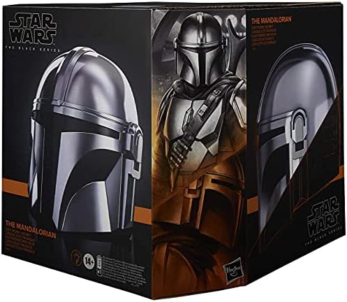 Colete o colecionador Star Wars Black Series - Mandalorian Electronic Helmet. Comemore Guerra nas Estrelas com o capacete eletrônico