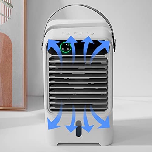 Air condicionado portátil, Circulação de água Mini ventilador de ar condicionado de ar condicionado resfriamento de resfriamento de