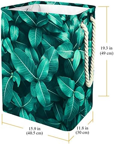 Indomer deixa textura Background Tom azul 300D Oxford PVC Roupas impermeáveis ​​cestas de roupas grandes para cobertores