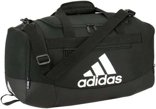 zagueiro adidas 4 mochila pequena, preto/branco, 11,75 x20,5 x11