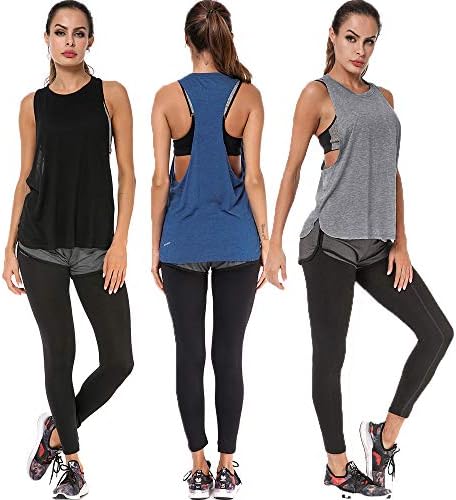 LIERKISS ATHLETIC Women Tops Tops Loose Fit Fit Afformwear Roupas Esportes de Yoga Tops Camisetas de algodão