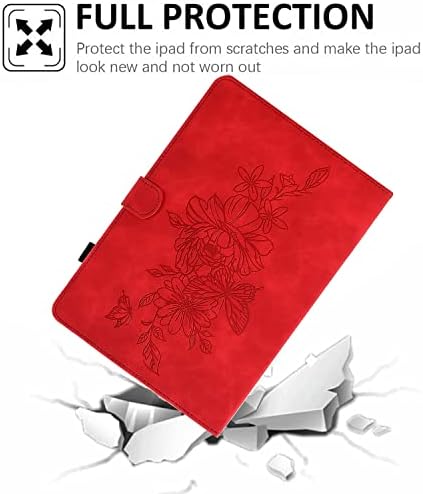 Bolsas de comprimidos corky compatíveis com iPad mini 6 estojo, estojo de couro premium slim dobring stand fólio tampa protetora