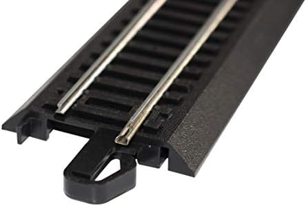 Bachmann Trens - Snap -Fit E -Z Track 22 ”Radius Curved Track - Bulk - Aço Liga de Liga com leito preto - HO Scale