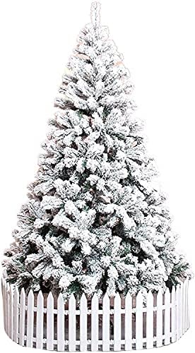 Haieshop Árvore de Natal Árvore Artificial da Árvore de Natal Árvore de Natal Flocked com Metal Stand 830)
