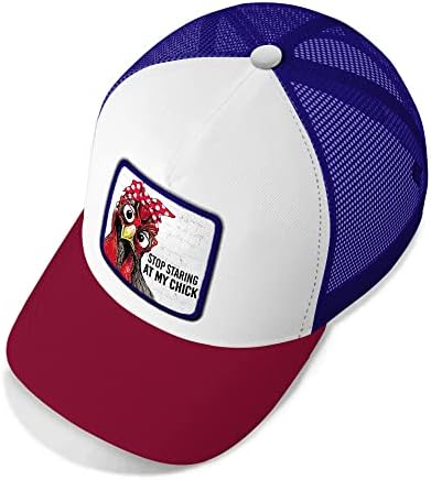 ASVANCE TRUCKER CHAPETO - Capinho de beisebol de malha para homens, femininos - Chapéus bordados para animais de fazenda premium